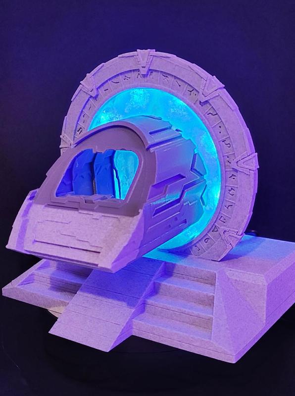 Puddle Jumper through the stargate