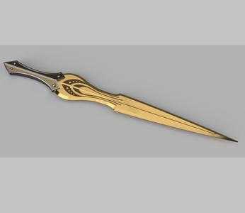 Achilles Inspired Replica Sword Cosplay Prop