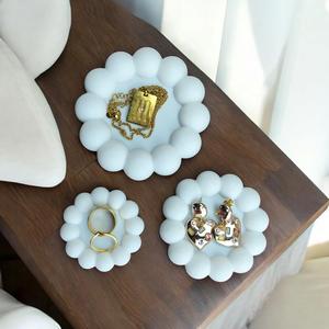 Beaded jewelry tray