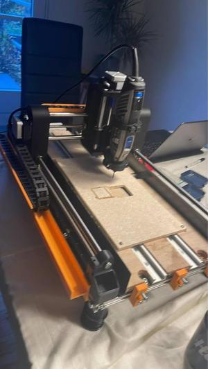 Cable chain system for Nikodem Bartnik Dremel CNC 