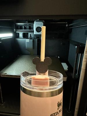 Mickey Mouse Straw Topper