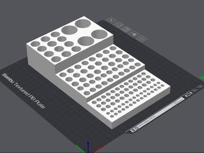 Universal Multi-Size Laboratory Tube Organizer
