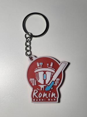Ronin Sushi Titanfall Callsign KeyChain