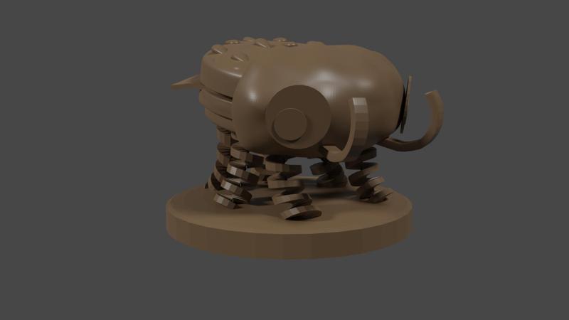 Bugsnax  inspired, Bunger, Tabletop DnD miniature