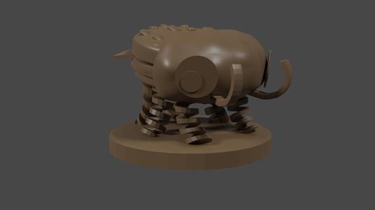 Bugsnax  inspired, Bunger, Tabletop DnD miniature