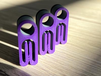 Bag and Packaging Closure Clip - toothed