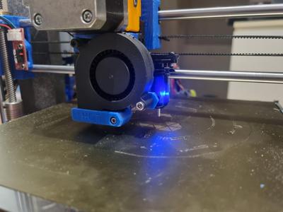 Prusa i3 MK2 BL Touch extruder body