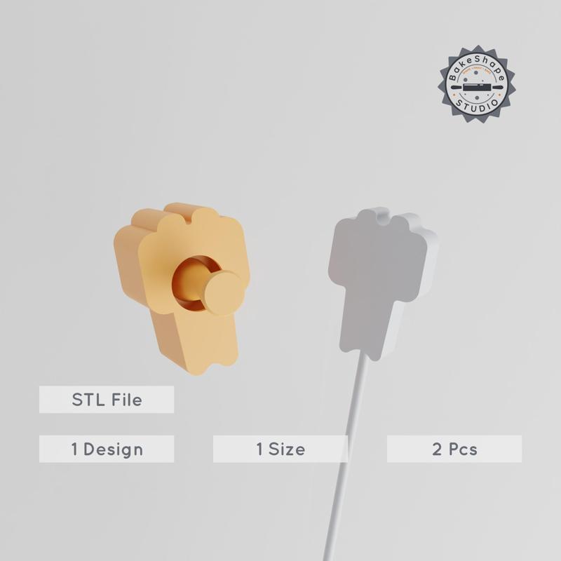 Crocodile Cake Pop Mold, Reptile & Gator Design, 2-Piece 3D Printing Set PRODUCT_2776