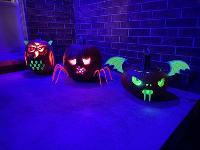 Pumpkin Parts (spider legs, bat wings, owl parts)
