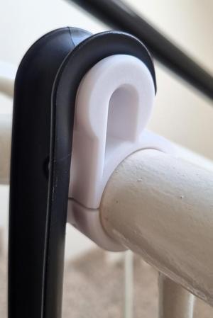 Shoehorn Holder for 34mm Railing Tubes | Schuhanzieher-/Schuhlöffel-Halter für 34mm Geländerrohre
