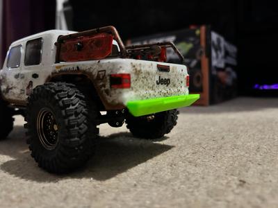 SCX24 Rear bumper with hinge mount