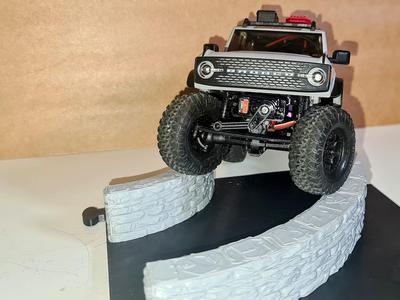 RC Crawler Park - Stone wall turn