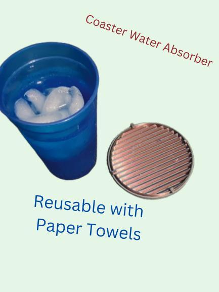 Coaster Grate | Refillable with paper towels