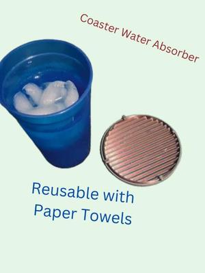 Coaster Grate | Refillable with paper towels