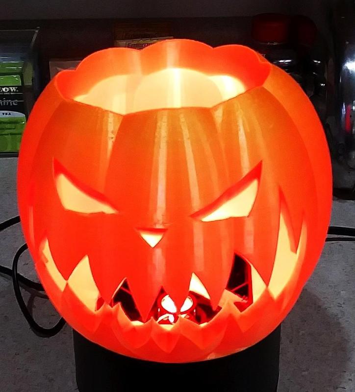 Flaming Pumpkin