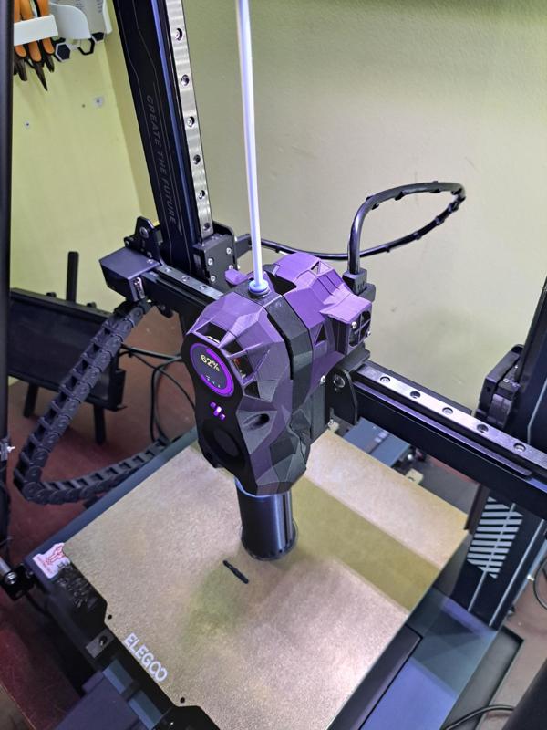 Stealthburner ebb wire cover with 2010 fan