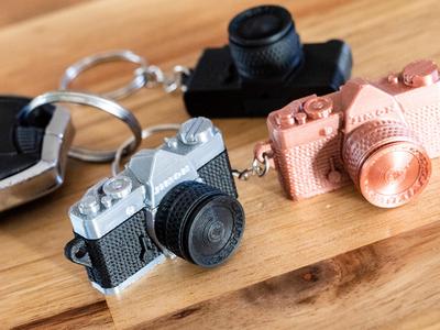 FIlm camera keychain - no AMS needed