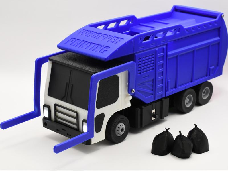 CyberBrick Garbage Truck - Functional RC Truck