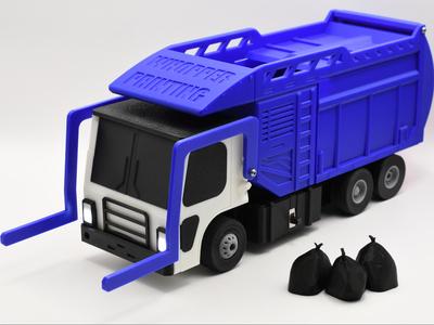 CyberBrick Garbage Truck - Functional RC Truck