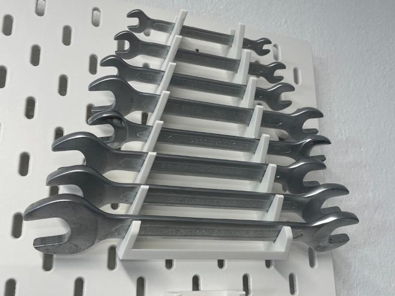 IKEA SKADIS Wrench and Ring Spanner Holder