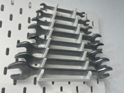 IKEA SKADIS Wrench and Ring Spanner Holder