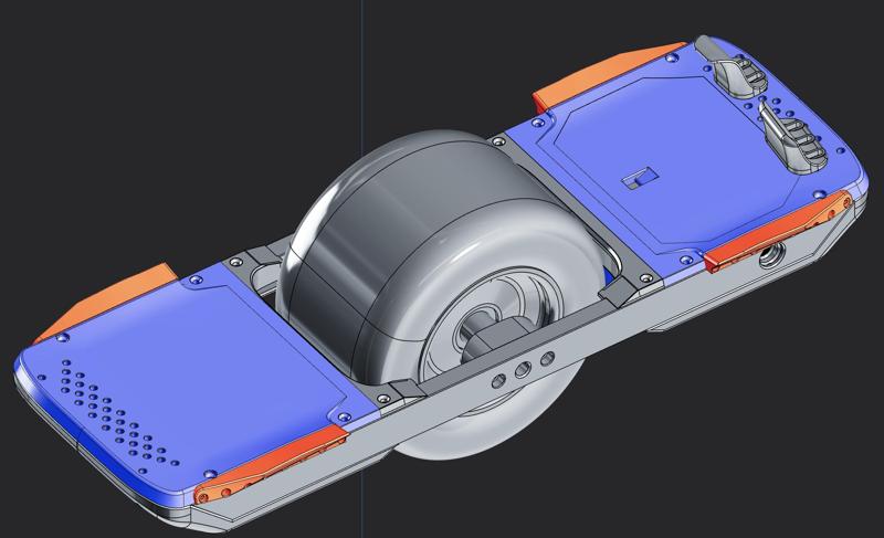 Pushy - an XR/Funwheel Footpad