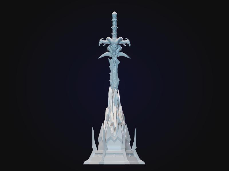Frostmourne with stand