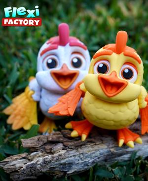 Flexi Factory Chicken with 3MF Files included!