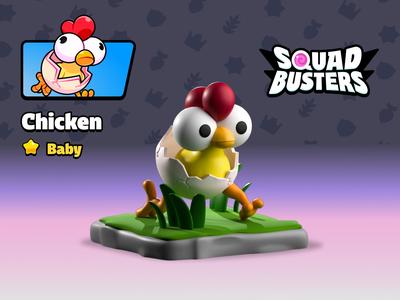 Baby Chicken – Squad Busters Figurine