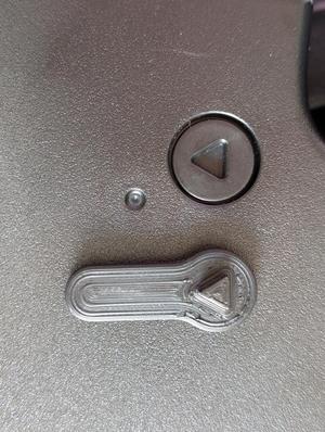 Neck removal screw lever for Guitar Hero Live controller