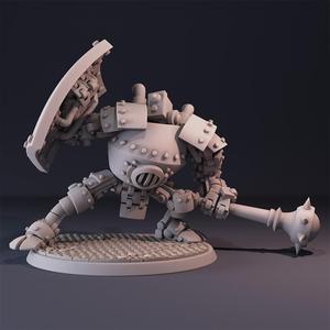 32mm Scale Robot Fighter Construct for Tabletop Games