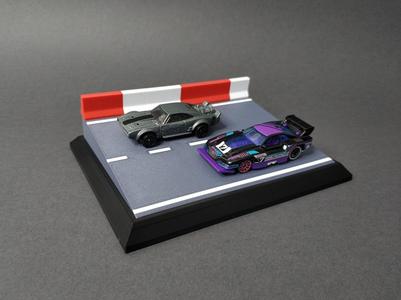 Racing Diorama for 1:64 Car Models