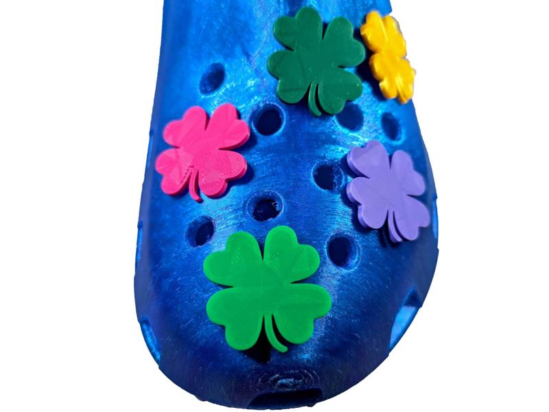 4 Leaf Clover Croc Shoe Charm (Jibbitz)