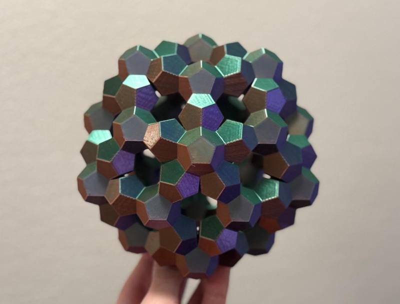 Ball of Mirrored Dodecahedra