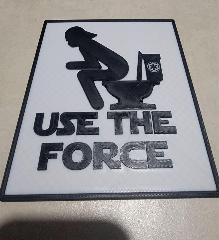 Star wars Use The Force Toilet Sing