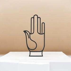 Abhaya Mudra Line Art - Desktop Line Art 