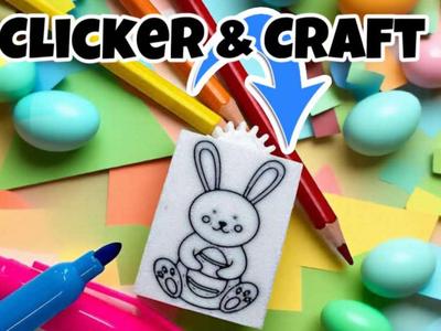 Keychain Bunny Clicker and Craft