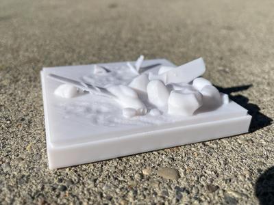 Crashed MiG-15 Scene (1:144 scale)
