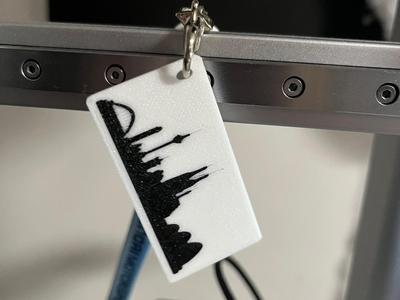 Cologne Keychain