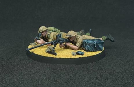 28 mm 8th ARMY BOYS AT rifle team
