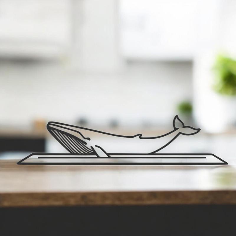 Whale Line Art - Desktop Line Art