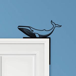 Whale Door Corner Decor