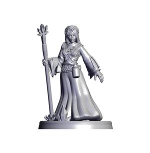 Human female Druid.stl