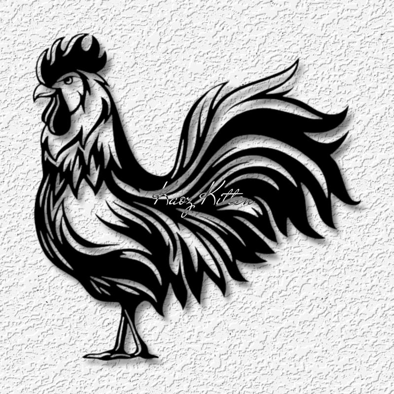 rooster wall art chicken farmhouse ranch home decor