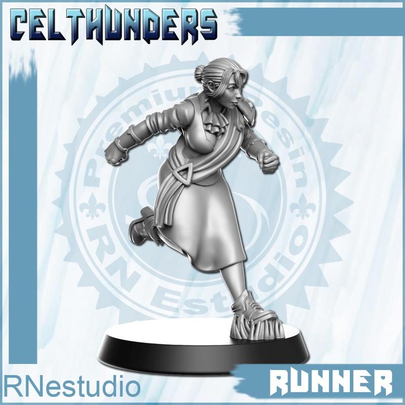 09 Runner Celthunders Fantasy Football 32mm