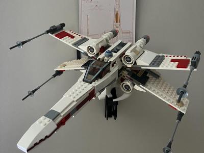 X-Wing 9493 Brick Model Wall Mount