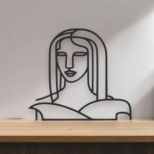 Mona Lisa Line Art - Desktop Line Art