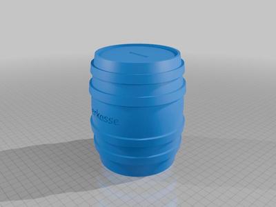Piggy Bank Barrel