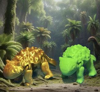 Cute flexi ankylosaurus 