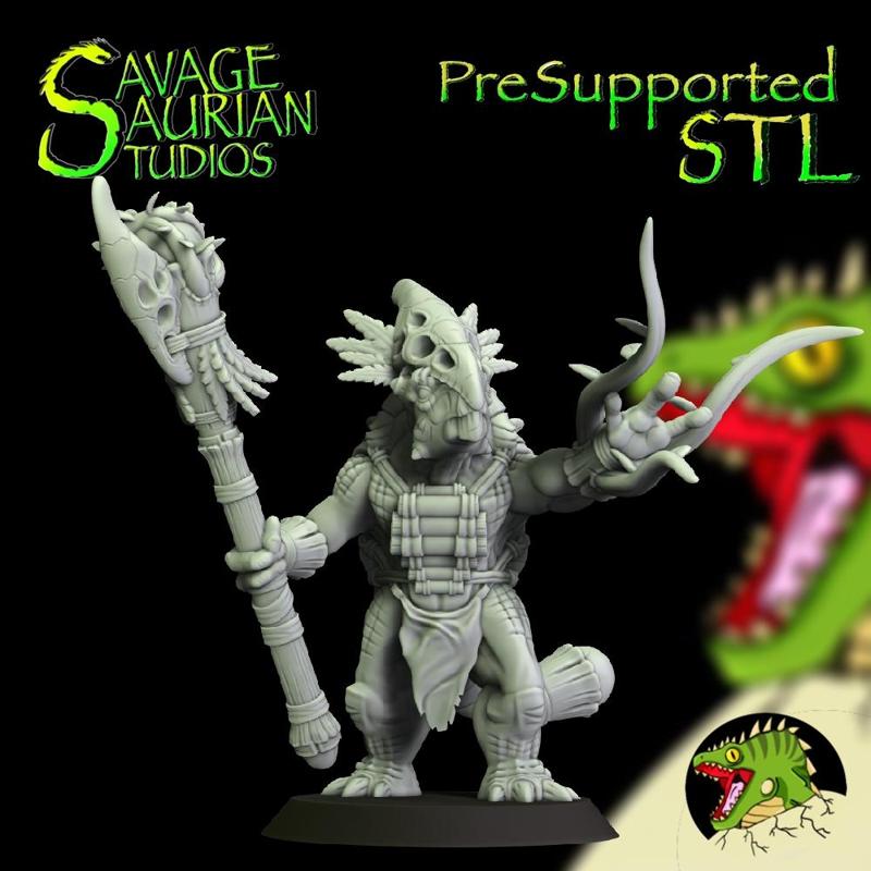 Ankanlos Druid - Lizardmen